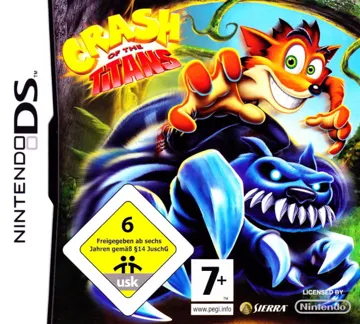 Crash of the Titans (Europe) (En,Fr,De,Es,It,Nl) box cover front